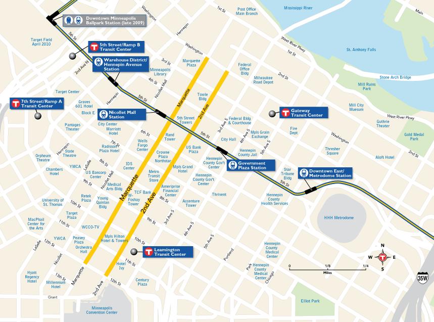 Washington Square - Metro Transit Options - Light Rail +