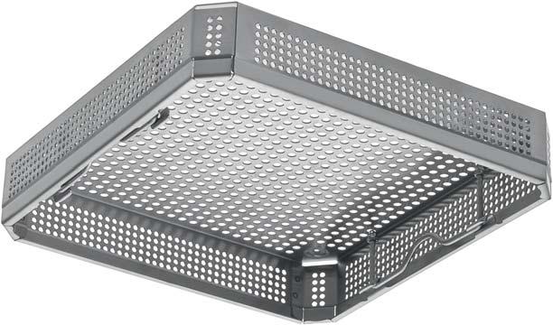1/2 Container Basket Stainless Steel Basket with round perforation,