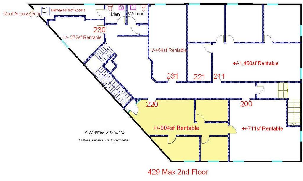 Max Court - Overall Floor Plan Property Details - Stair