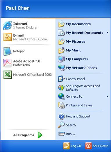 Sample screenshots to setup IP of your PC (Win XP) The procedures below show how to setup your IP on Windows XP.