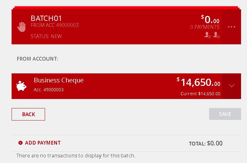 1. Add Payments to your Batch Once your Batch has been created, click on Add Payment to add transactions