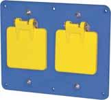 8000 Series - Portable Industrial Grade Outlet Boxes Now available from Ericson Manufacturing Company 8000 Series portable electrical enclosures with large internal wiring area which allows for cords