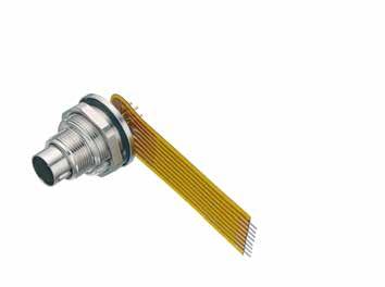 Subminiature 7 70 series Male panel mount connector Ø,,9 9, M x 0, Contacts Ordering-No. 09 00 00 0 09 007 00 0 09 0 00 0 09 0 00 0 7 09 0 00 07 8 09 07 00 08, max.