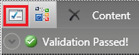 5. Validate the verification by clicking the Verification icon. 6. Locate the current element in the DOM tree by clicking the Locate in DOM icon. 7. Delete or start over by clicking the Delete icon.