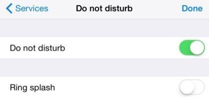 6.2 Do Not Disturb Do Not Disturb will block all incoming calls. If voice messaging is available all calls will be redirected there, otherwise the remote caller will hear a busy call tone.