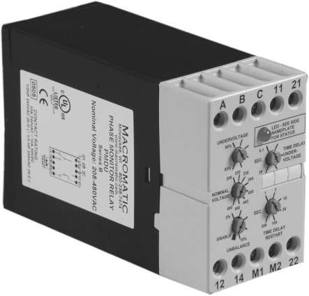 The PMDU is a universal voltage product that works on any three-phase system voltage from 208-480V (separate 120V & 600V versions are available).
