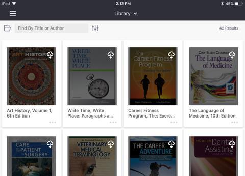 Please download all of your books prior to the first day of class. 43. Your ipad setup at home is now complete!