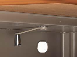 Tough 3 /8" thick bumper edge molding, featuring a horizontal radius for comfort is stapled in place every 8". Cable tray and port holes in the modesty panel keep wires neatly organized.