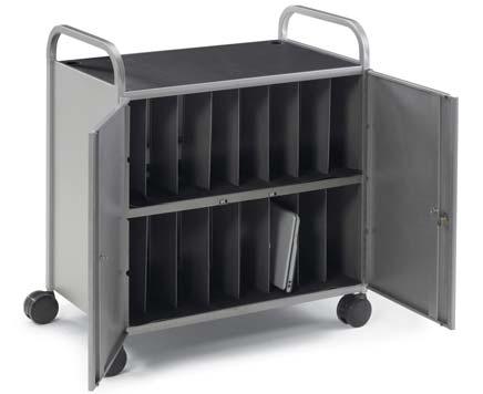 Much more than a shelf on wheels, our Laptop Cart offers great functionality and security as well as convenience you