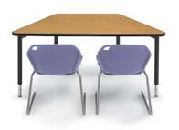 Single-Student Access Station Model 17213 CPU holders (optional), Model 11812 Brilliant Chair (optional) Model