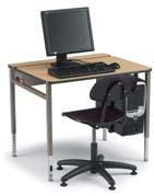 work. The strong, stable Access Stations easily support monitors and CPUs, and their locking wireways keep the
