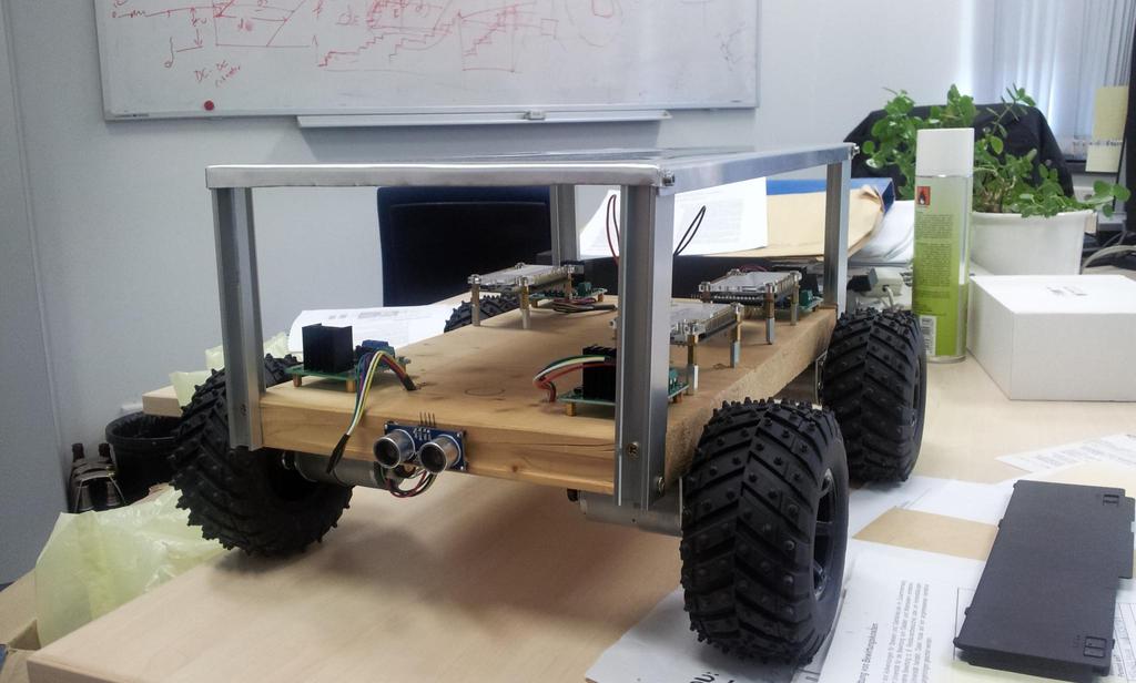 Our Ethernet-Car Prototype