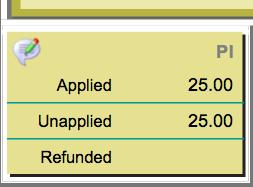 While you are entering payments and adjustment for the claims, the Applied and Unapplied amounts are constantly updating.