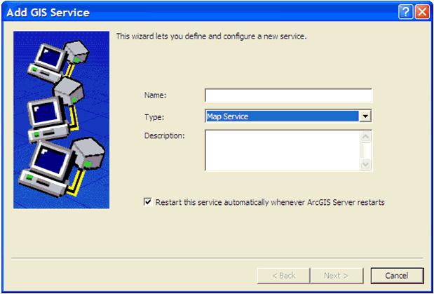 2. Requirements and Prerequisites The Add GIS Service wizard opens, as shown in the following image. 8.