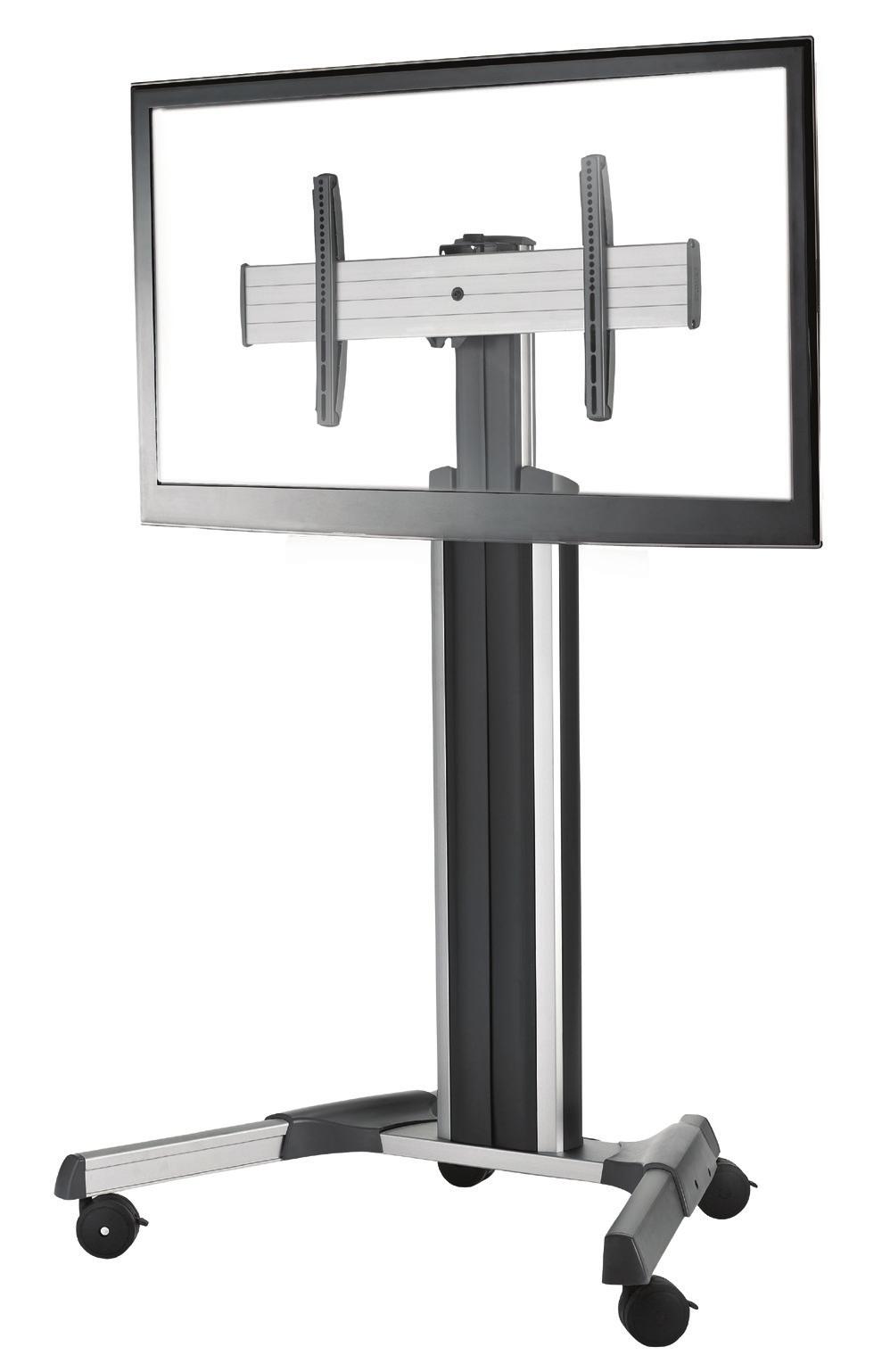 CART & STAND SOLUTIONS SINGLE DISPLAY CARTS AND STANDS Chief s Fusion Series single-display