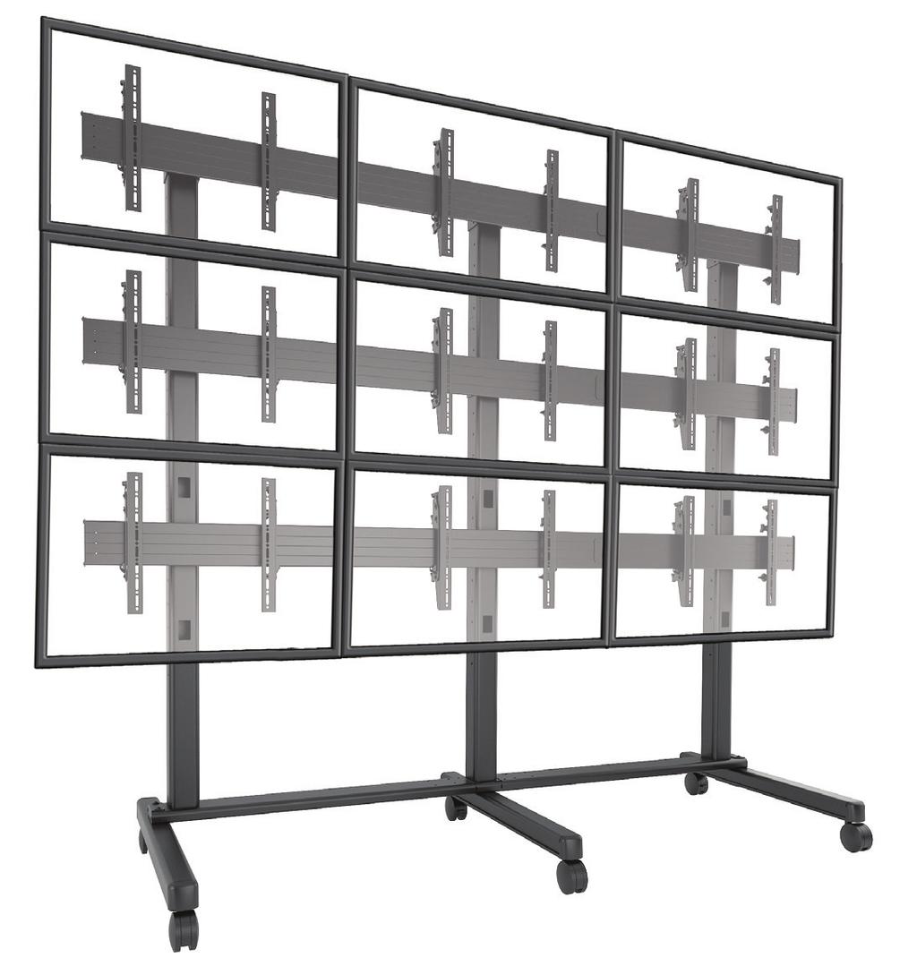 CART & STAND SOLUTIONS FREESTANDING VIDEO WALLS Chief s Fusion Series freestanding video walls provide a fresh solution for showcasing displays anywhere you
