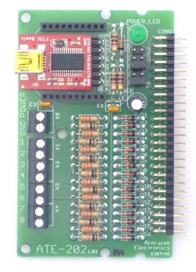 Page 3 FTDI Basic USB Board 5V Power Gnd Input 1