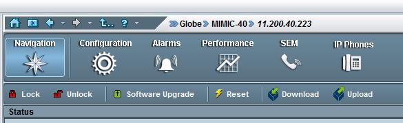 One-Voice Resiliency 3. Access the IP Phone Management Server: a. On the EMS main screen toolbar, click the IP Phones button.
