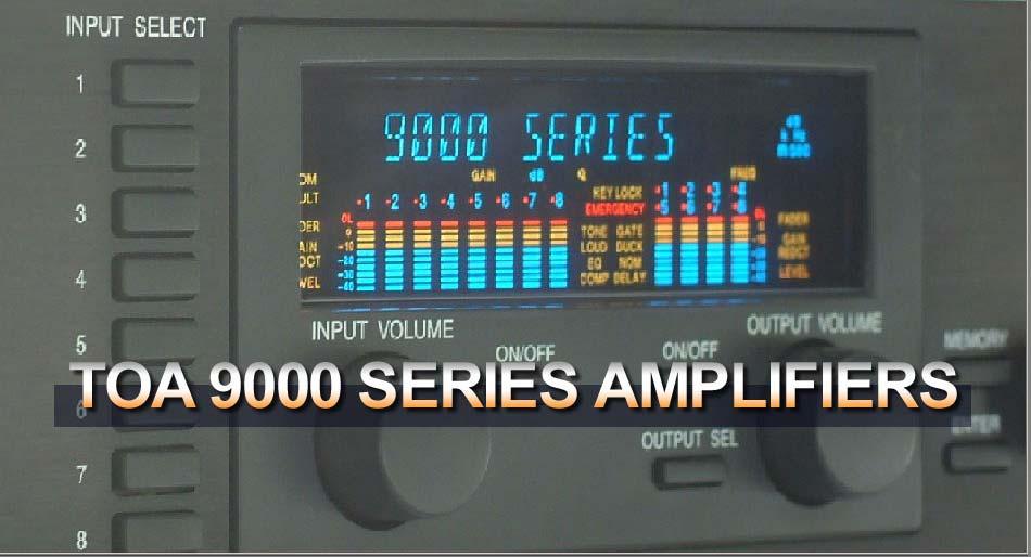 9000 Series Amplifiers