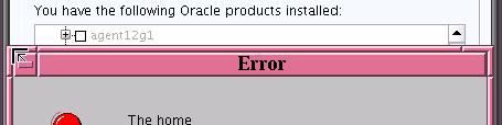 Troubleshooting Oracle Homes Cannot