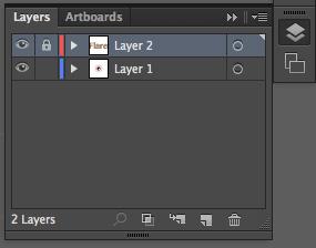 5. WORKING WITH LAYERS Layers let you organize your work into distinct levels that can be edited and viewed as individual units. Every Illustrator CC document contains at least one layer.