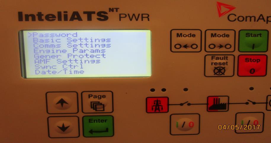 c. ComAP TM ATS Controller System Voltage