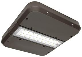 QuadroMAX Plus is a premium area lighting fixture with LED modules that interlock to create configurations from 50W to 300W, reaching 39,500+ lumens.