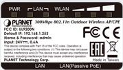 Product Overview Rear View LED Power LED LAN