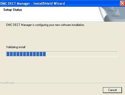 Manage DMC DECT Manager Installation Figure 12: Uninstallation starts 6. Click Finish to complete the uninstallation of DMC DECT Manager.