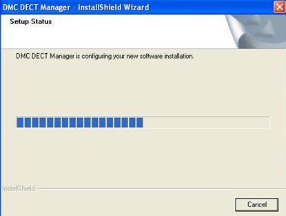Manage DMC DECT Manager Installation Figure 16: Start Copying Files window 3. Click Next to continue.