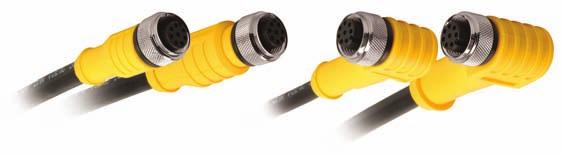 Kübler by TURCK Industrial Connectivity Products 8-Pin M12 eurofast, Encoder Cordsets For use with Kübler by TURCK s SSI Encoders Straight and Right Angle Female Connectors NEMA 1, 3, 4, 6P, and IEC
