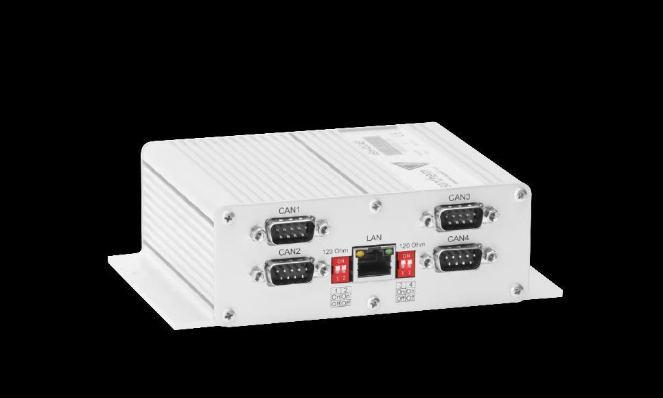 8. Technical data esys-idc4e1 V930230300 CAN-to-Ethernet Gateway for the connection of different CAN busses over IP networks (incl.