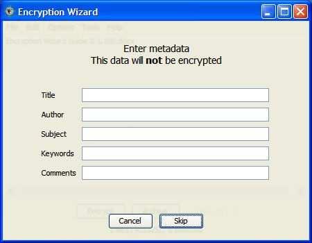 Figure 4: Metadata enables search of encrypted content 5.3. Decrypting a File The process for decrypting a file with Encryption Wizard is similar to the process for encrypting it.