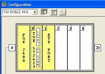 screenshot). > The window [Configuration] is opened.