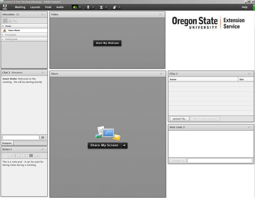e. Select meeting participants: Not required. This screen shows everyone who holds a license for a Connect room at OSU. Invitations to other participants must be sent by you directly from Outlook.