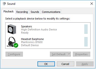 6. Configure Avaya one-x Agent Prior to configuring one-x Agent, connect the Plantronics headset to