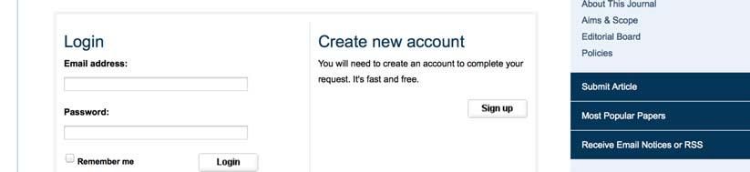 If you already have an account, you