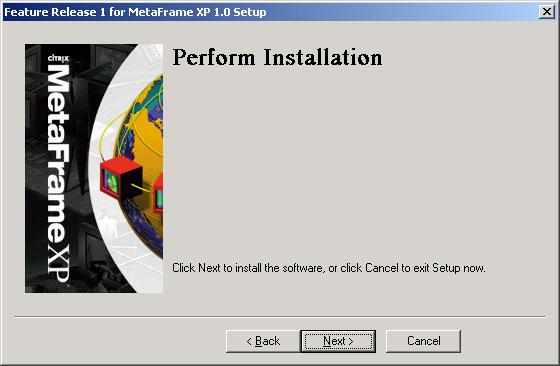 Citrix MetaFrame XP and FR-1 on Compaq ProLiant Servers Running Windows 2000 44 9.