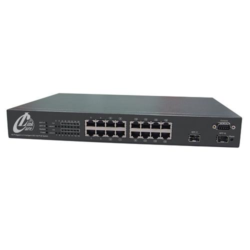 SW G1812i-EVP150 supports lots of L2 switch functions, e.g. 802.1Q VLAN, 802.1x Port Security, Rate Control, Port Configuration, Port Mirroring, Port Statistics, QoS functions,... etc.