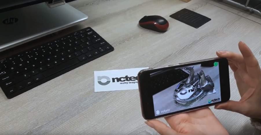 Application Note Using Vuforia to Display Point Clouds and Meshes in Augmented Reality Date: 5 December 2017 Author: Chantelle Mundy, VR Applications Developer Organisations involved: NCTech Products