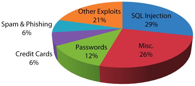 COMMON ATTACK TECHNIQUES IN AN INDUSTRIALIZED ERA The recent shift in focus from personal information and credit card numbers to application credentials has given rise to three main types of attacks: