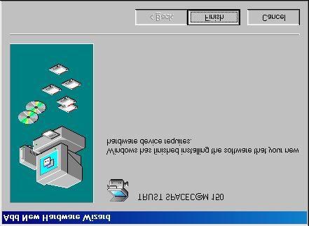 Figure 4: Installation setup program 4. Enter: D:\Driver and click on Next. Follow the direction on the screen. Figure 5 will appear after installation. Figure 5: Installation setup program 5.