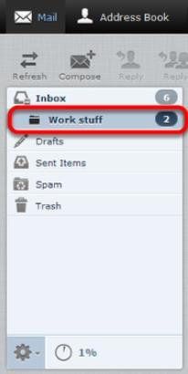 to search for a specific message in Webmail. 1.
