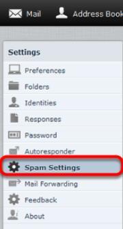 3. In the Subject Tag field, enter the custom spam tag that