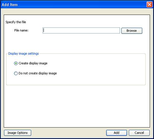 Step 5: Add the PDF file to your project The general steps for adding a single-item PDF file are the same as adding other individual files. 1. Navigate to the Home tab or Project tab. 2.