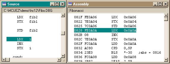 Component Windows 3.3.2.1 Breakpoints If breakpoints have been set in the program, they will be marked with a special symbol, depending on the kind of breakpoint.