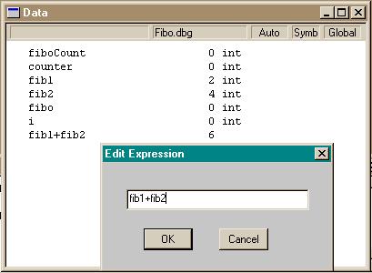 Component Windows Components Enter a logical or numerical expression in the Edit Expression box using ANSI C syntax.