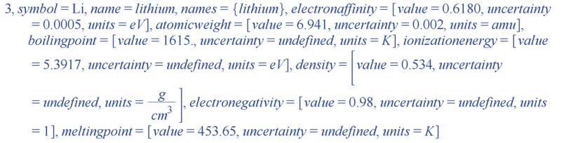 4.5 Units, Scientific Constants, and Uncertainty 137 Value, Units, and Uncertainty To use constants or element properties, you must first construct a ScientificConstants object.