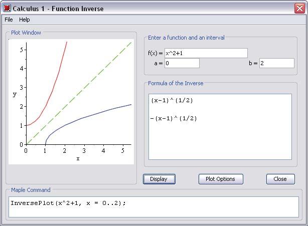 5.8 Clickable Math Examples 229 Action Result in Document Adjust the and axis ranges: 8. Right-click the plot and select Axes Properties. 9.