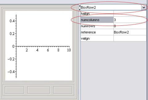 Add columns to row 2: 3. In the Properties pane: a.